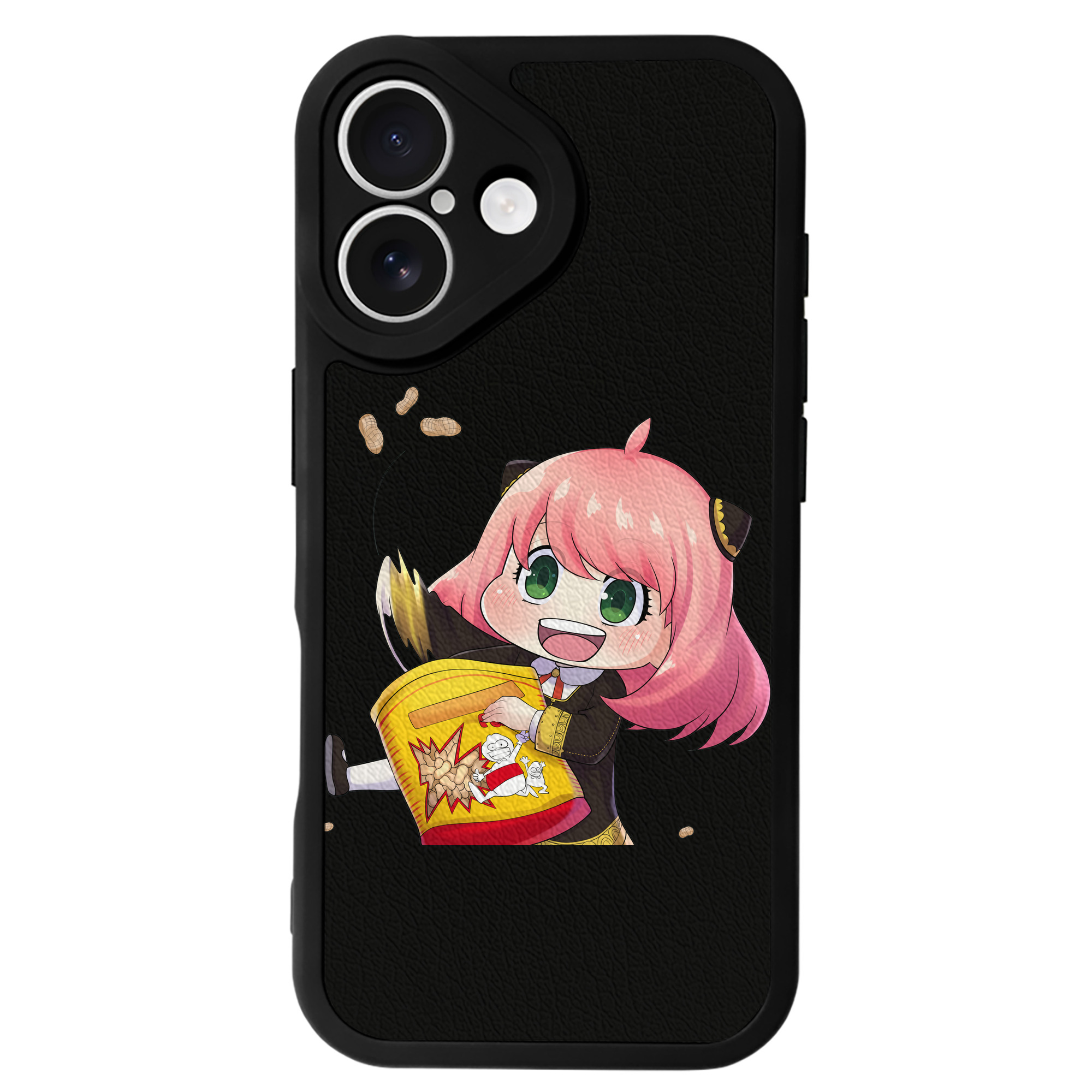 （画像用） SPY×FAMILY间谍家家酒 【iPhone 16シリーズ対応】シリコンスマホケース（レザー調） 材質：シリコン